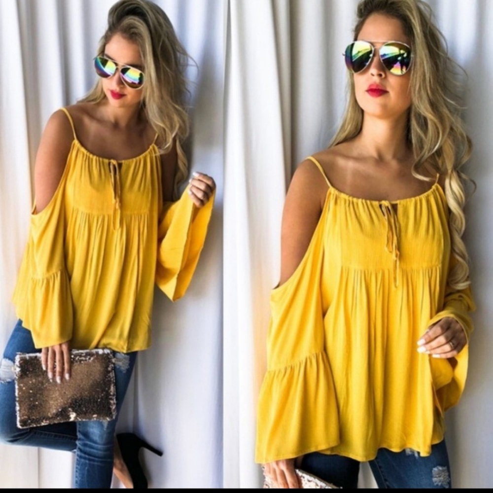 Cold Shoulder Top